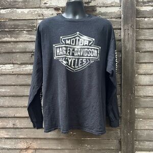 Harley-Davidson Black Long Sleeve Tee